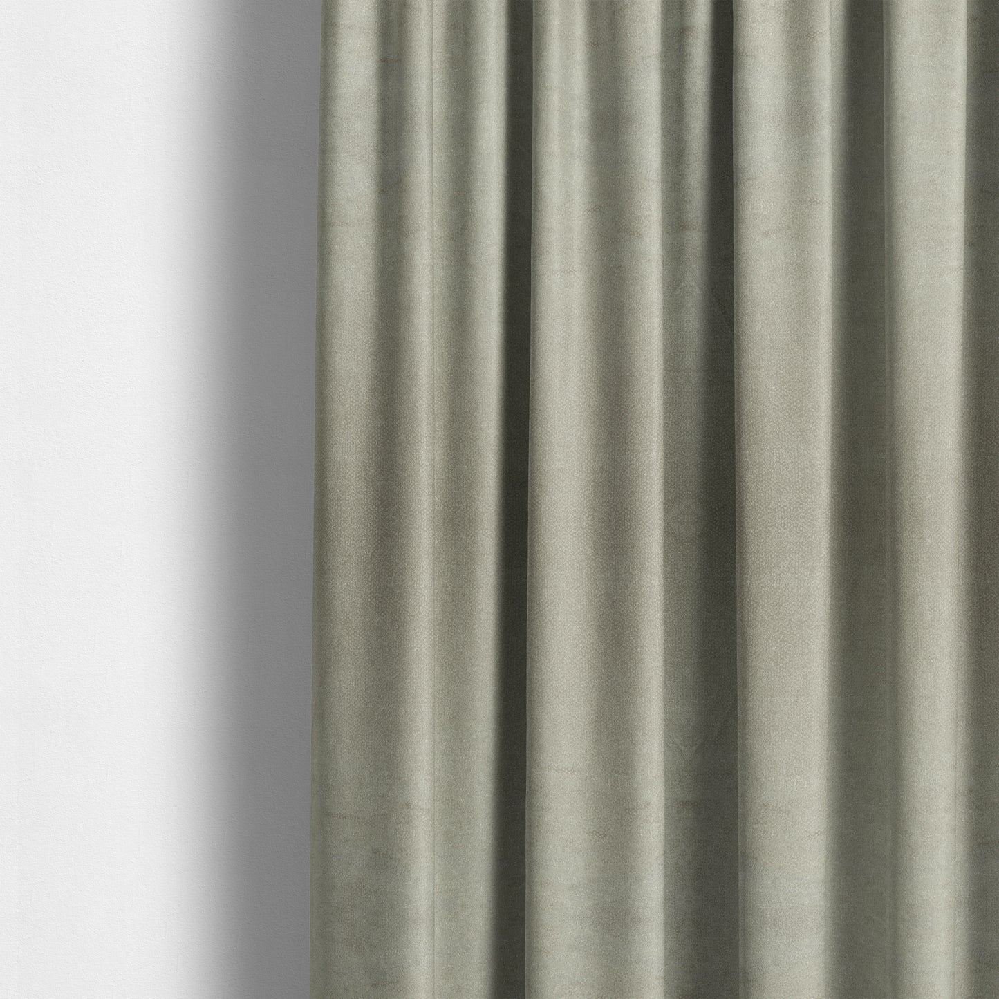 Kensington Velvet Semi Plain Mink Brown Upholstery Fabric CTR-2258 - Made To Measure Curtains