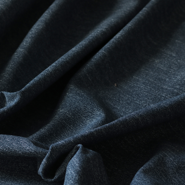 Oxford Flat Weave Water Repellent In Blue Upholstery Fabric CTR-2264