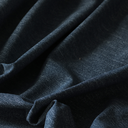 Oxford Flat Weave Water Repellent In Blue Upholstery Fabric CTR-2264