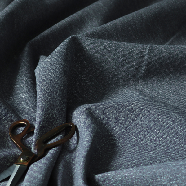 Oxford Flat Weave Water Repellent In Light Blue Upholstery Fabric CTR-2265