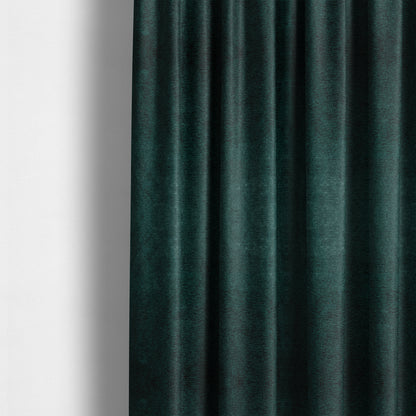 Brompton Velvet Plain Teal Upholstery Fabric CTR-2266 - Made To Measure Curtains