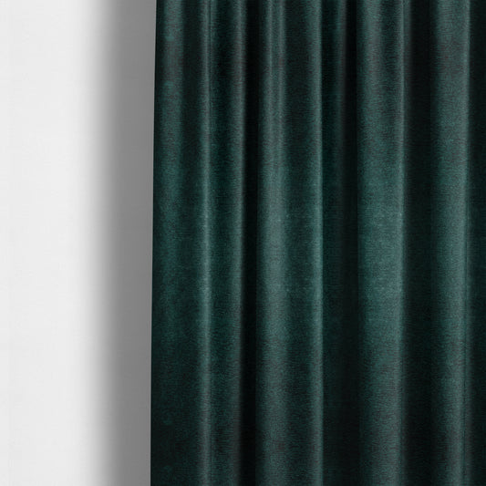 Brompton Velvet Plain Teal Upholstery Fabric CTR-2266 - Made To Measure Curtains