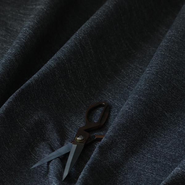 Oxford Flat Weave Water Repellent In Dark Grey Upholstery Fabric CTR-2268