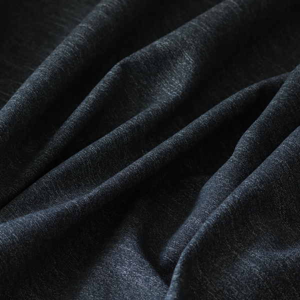 Oxford Flat Weave Water Repellent In Dark Grey Upholstery Fabric CTR-2268