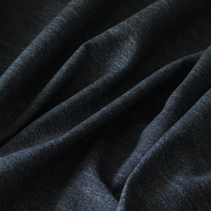 Oxford Flat Weave Water Repellent In Dark Grey Upholstery Fabric CTR-2268