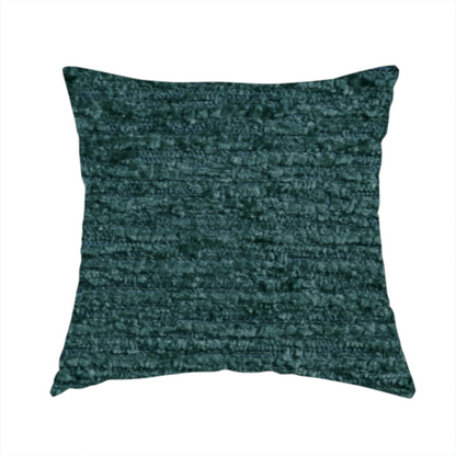 Arya Soft Textured Chenille In Green Upholstery Fabric CTR-2270 - Handmade Cushions
