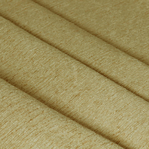Arya Soft Textured Chenille In Yellow Upholstery Fabric CTR-2271