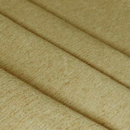 Arya Soft Textured Chenille In Yellow Upholstery Fabric CTR-2271