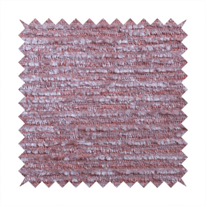 Arya Soft Textured Chenille In Pink Upholstery Fabric CTR-2272