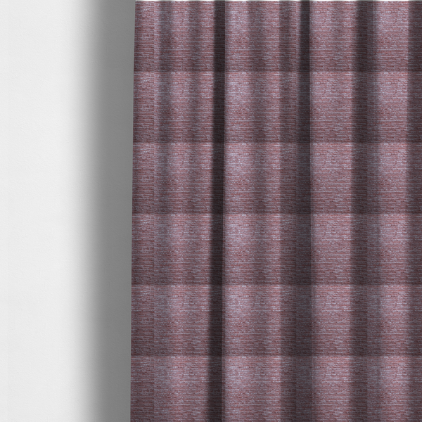 Arya Soft Textured Chenille In Pink Upholstery Fabric CTR-2272 - Made To Measure Curtains