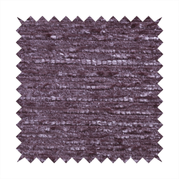 Arya Soft Textured Chenille In Purple Upholstery Fabric CTR-2273