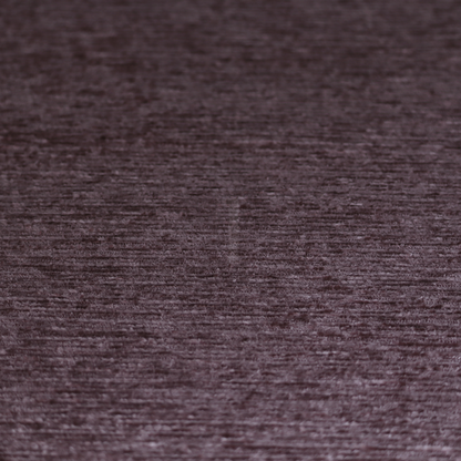 Arya Soft Textured Chenille In Purple Upholstery Fabric CTR-2273
