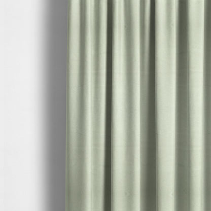 Brompton Velvet Plain White Upholstery Fabric CTR-2273 - Made To Measure Curtains