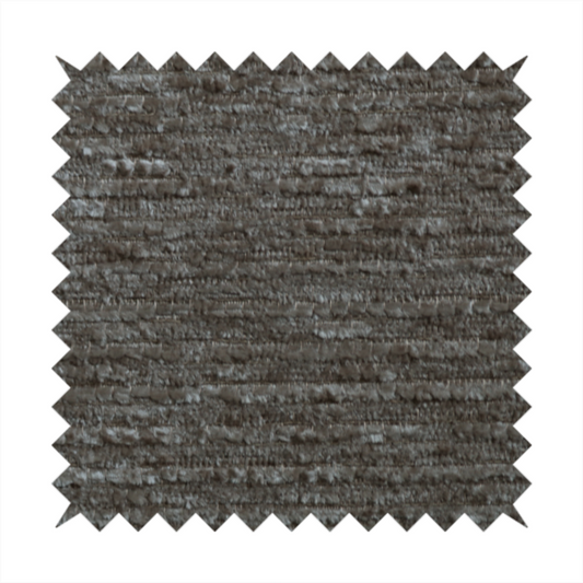 Arya Soft Textured Chenille In Brown Upholstery Fabric CTR-2274