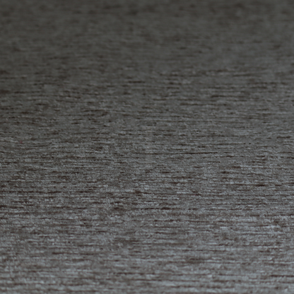 Arya Soft Textured Chenille In Brown Upholstery Fabric CTR-2274