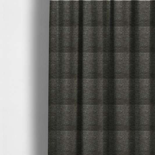 Arya Soft Textured Chenille In Brown Upholstery Fabric CTR-2274 - Made To Measure Curtains