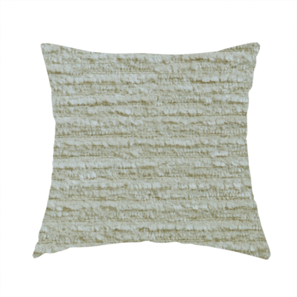 Arya Soft Textured Chenille In Beige Upholstery Fabric CTR-2276 - Handmade Cushions