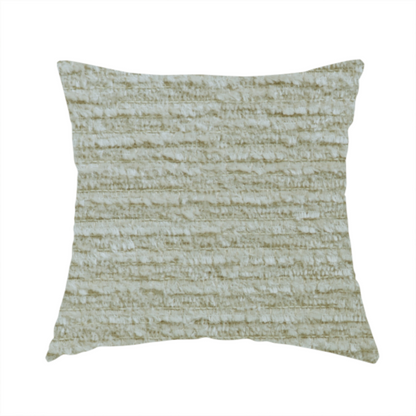 Arya Soft Textured Chenille In Beige Upholstery Fabric CTR-2276 - Handmade Cushions