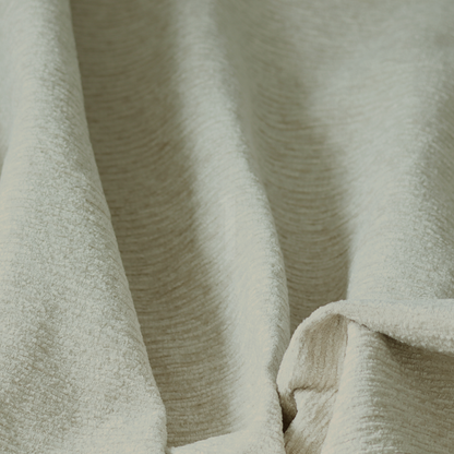 Arya Soft Textured Chenille In Beige Upholstery Fabric CTR-2276