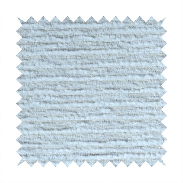 Arya Soft Textured Chenille In White Upholstery Fabric CTR-2277