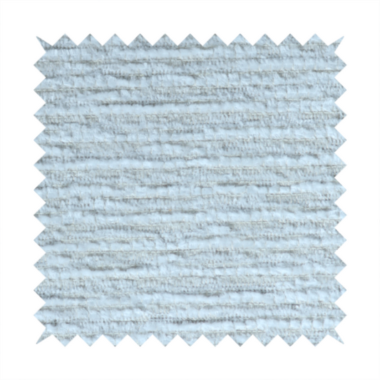 Arya Soft Textured Chenille In White Upholstery Fabric CTR-2277