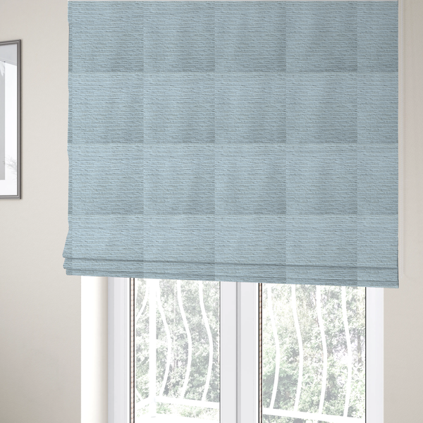 Arya Soft Textured Chenille In White Upholstery Fabric CTR-2277 - Roman Blinds