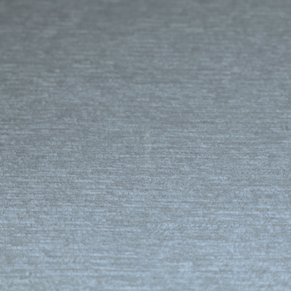 Arya Soft Textured Chenille In Silver Upholstery Fabric CTR-2278