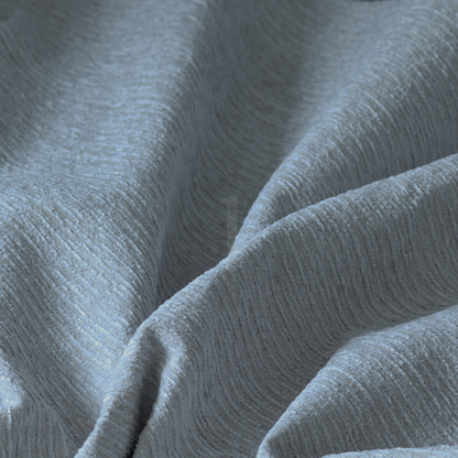 Arya Soft Textured Chenille In Silver Upholstery Fabric CTR-2278