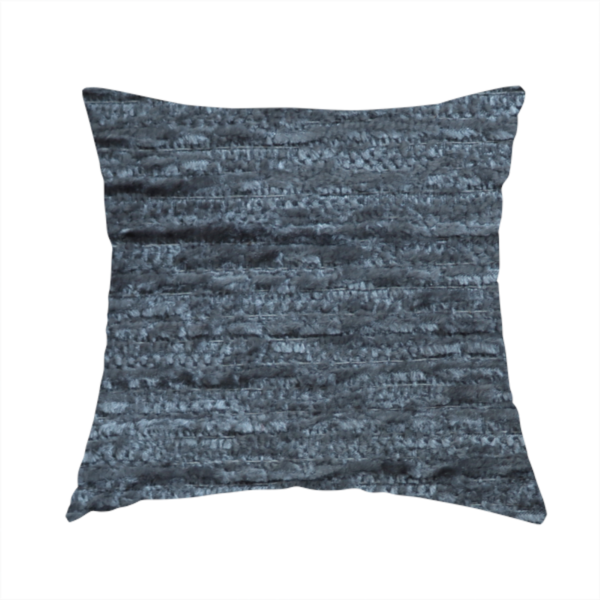 Arya Soft Textured Chenille In Grey Upholstery Fabric CTR-2279 - Handmade Cushions