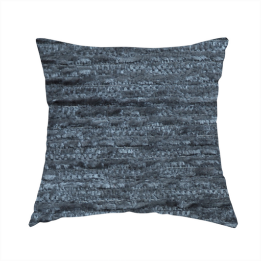 Arya Soft Textured Chenille In Grey Upholstery Fabric CTR-2279 - Handmade Cushions