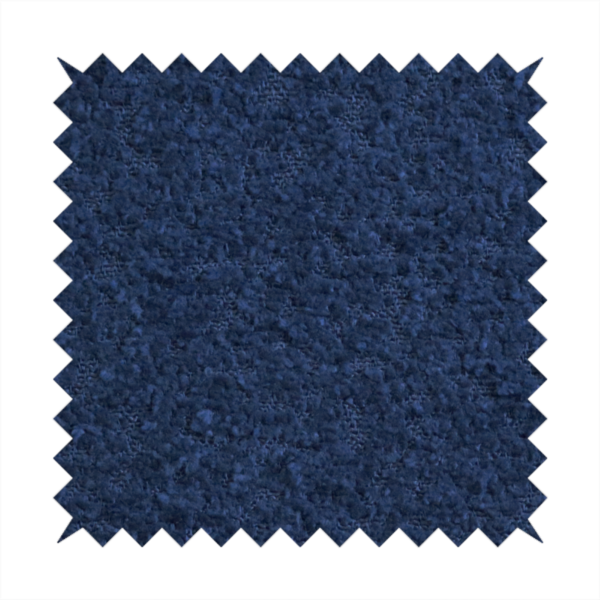 Ecuador Soft Bear Boucle Textured In Navy Blue Upholstery Fabric CTR-2285