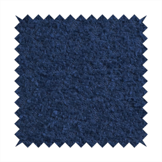 Ecuador Soft Bear Boucle Textured In Navy Blue Upholstery Fabric CTR-2285