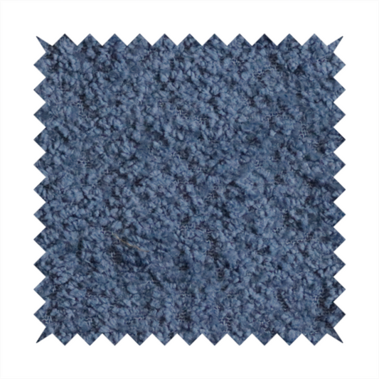 Ecuador Soft Bear Boucle Textured In Blue Upholstery Fabric CTR-2286