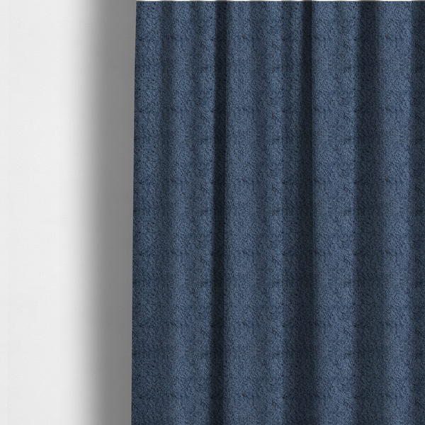 Ecuador Soft Bear Boucle Textured In Blue Upholstery Fabric CTR-2286 - Made To Measure Curtains