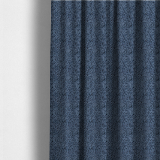 Ecuador Soft Bear Boucle Textured In Blue Upholstery Fabric CTR-2286 - Made To Measure Curtains