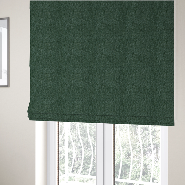 Ecuador Soft Bear Boucle Textured In Green Upholstery Fabric CTR-2288 - Roman Blinds