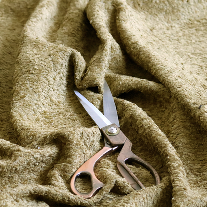 Ecuador Soft Bear Boucle Textured In Mustard Yellow Upholstery Fabric CTR-2290