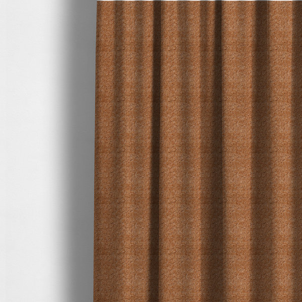 Ecuador Soft Bear Boucle Textured In Orange Upholstery Fabric CTR-2291 - Made To Measure Curtains