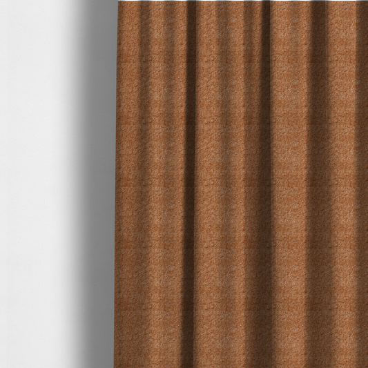 Ecuador Soft Bear Boucle Textured In Orange Upholstery Fabric CTR-2291 - Made To Measure Curtains