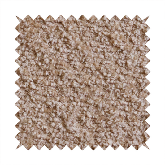 Ecuador Soft Bear Boucle Textured In Sand Brown Upholstery Fabric CTR-2292