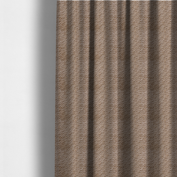 Ecuador Soft Bear Boucle Textured In Sand Brown Upholstery Fabric CTR-2292 - Made To Measure Curtains