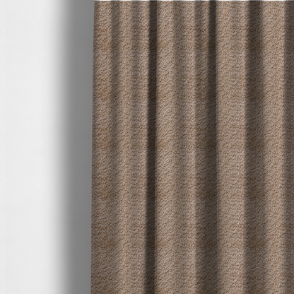 Ecuador Soft Bear Boucle Textured In Sand Brown Upholstery Fabric CTR-2292 - Made To Measure Curtains