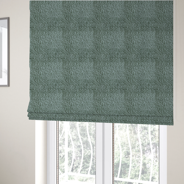 Ecuador Soft Bear Boucle Textured In Mint Green Upholstery Fabric CTR-2295 - Roman Blinds