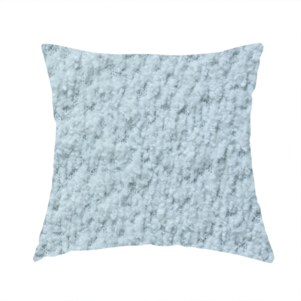 Ecuador Soft Bear Boucle Textured In White Upholstery Fabric CTR-2298 - Handmade Cushions