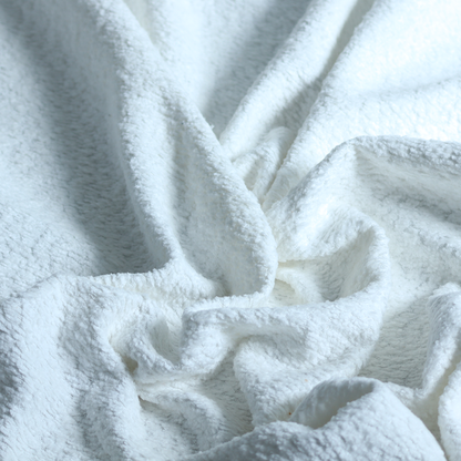 Ecuador Soft Bear Boucle Textured In White Upholstery Fabric CTR-2298