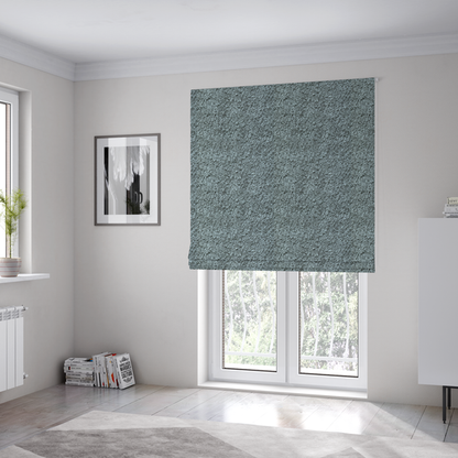 Ecuador Soft Bear Boucle Textured In Light Grey Upholstery Fabric CTR-2299 - Roman Blinds