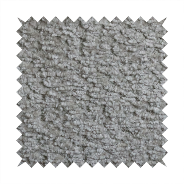 Ecuador Soft Bear Boucle Textured In Silver Upholstery Fabric CTR-2301