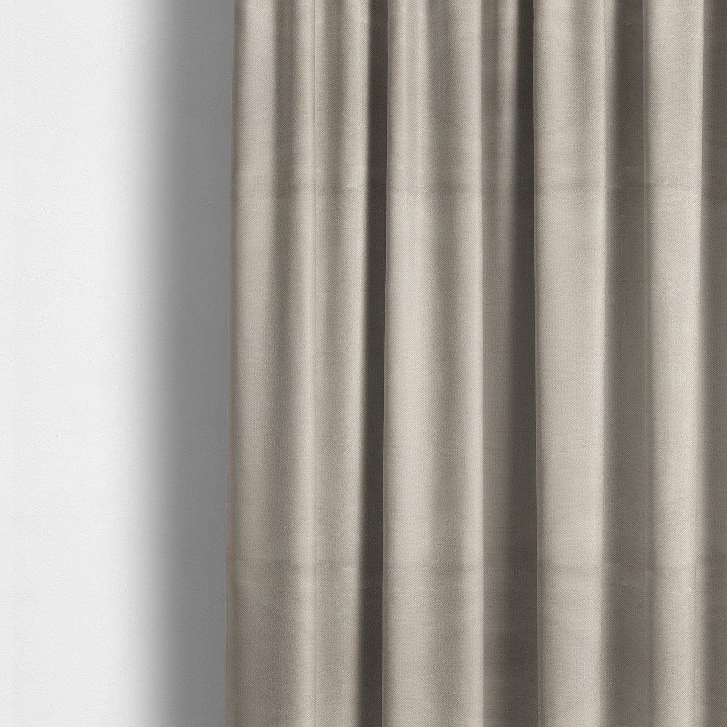 Tessuto Soft Chenille Plain Water Repellent White Upholstery Fabric CTR-2302 - Made To Measure Curtains