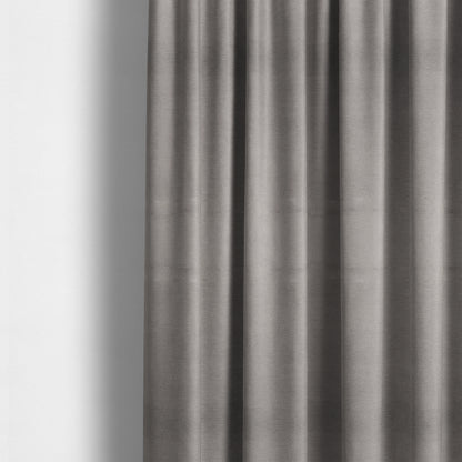 Tessuto Soft Chenille Plain Water Repellent Silver Upholstery Fabric CTR-2303 - Made To Measure Curtains