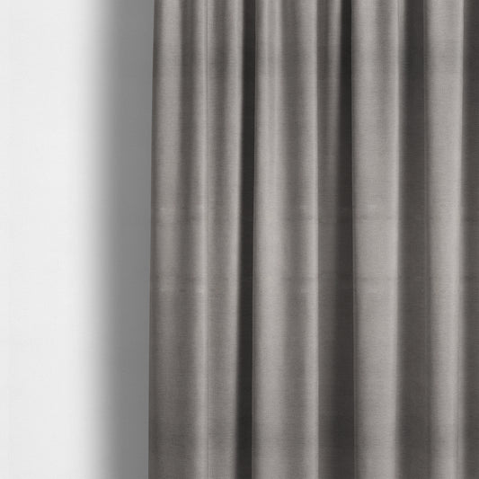 Tessuto Soft Chenille Plain Water Repellent Silver Upholstery Fabric CTR-2303 - Made To Measure Curtains